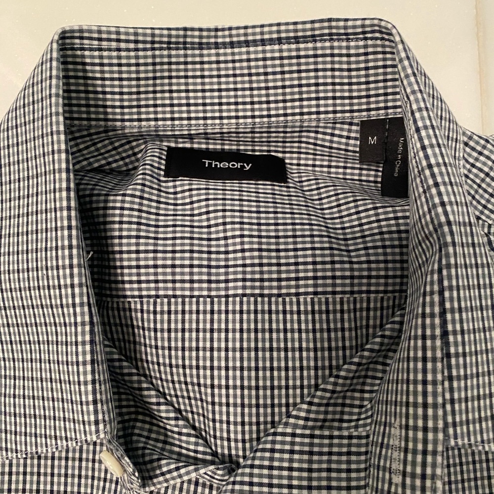 Theory Men’s Long Sleeve Button Down - image 5